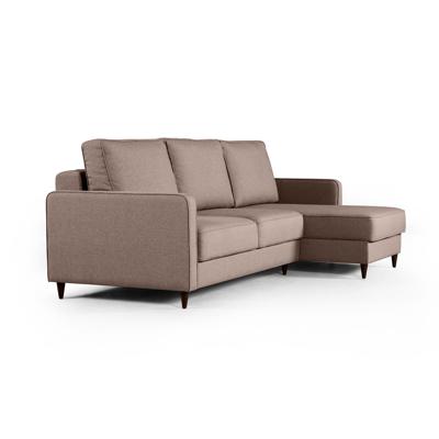 Диван Top concept Oslo диван-кровать с шезлонгом рогожка серый арт. 6240