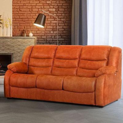 Диван Top concept Ridberg диван-кровать прямой замша рыжий арт. 6157
