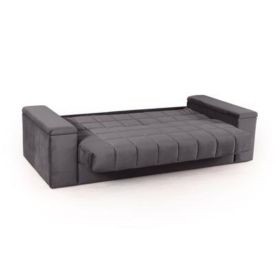 Диван Top concept Verona диван-кровать прямой велюр серый арт. 6206
