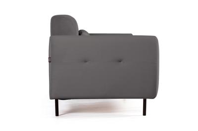 Диван Top concept Siena диван-кровать прямой с подлокотниками, бархат серый 27 арт. 21340
