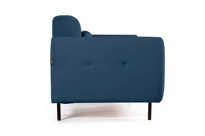 Диван Top concept Siena диван-кровать прямой с подлокотниками, бархат синий 29 арт. 21341