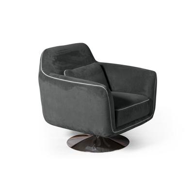 Кресло Top concept Кресло Marco, искусственная замша Breeze gray арт. 11938