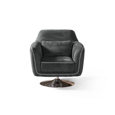 Кресло Top concept Кресло Marco, искусственная замша Breeze gray арт. 11938
