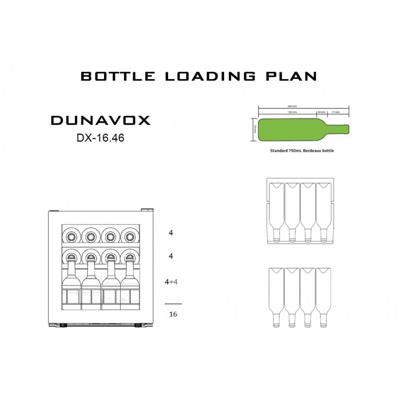 Винный шкаф Dunavox Dunavox DX-16.46K арт. ZN-187072