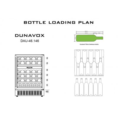 Винный шкаф Dunavox Dunavox DAU-46.146DSS арт. ZN-187078