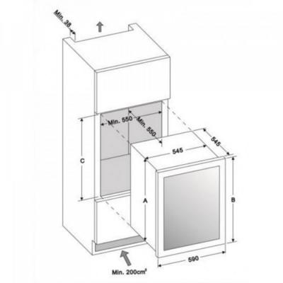 Винный шкаф Dunavox Dunavox DAB-36.80DW арт. ZN-187081