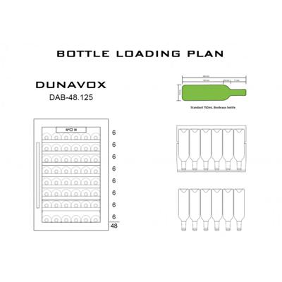 Винный шкаф Dunavox Dunavox DAB-48.125B арт. ZN-187084