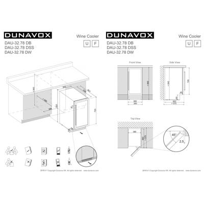 Винный шкаф Dunavox Dunavox DAU-32.78DSS арт. ZN-187090