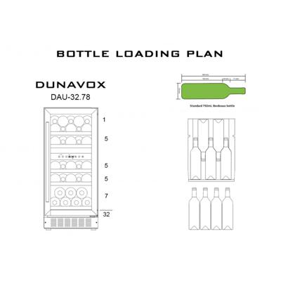 Винный шкаф Dunavox Dunavox DAU-32.78DSS арт. ZN-187090
