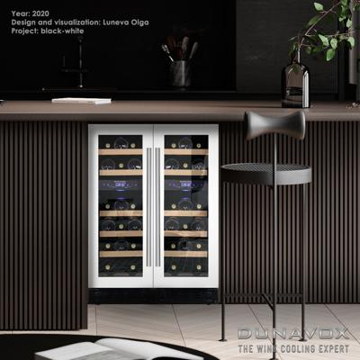 Винный шкаф Dunavox Dunavox DAU-17.57DW арт. ZN-187094