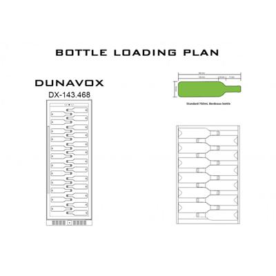 Винный шкаф Dunavox Dunavox DX-143.468B арт. ZN-187099