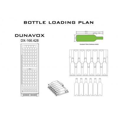 Винный шкаф Dunavox Dunavox DX-166.428SDSK арт. ZN-187102