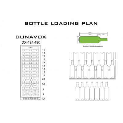 Винный шкаф Dunavox Dunavox DX-194.490SSK арт. ZN-187109