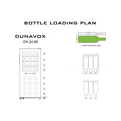 Винный шкаф Dunavox Dunavox DX-24.68DSC арт. ZN-187111