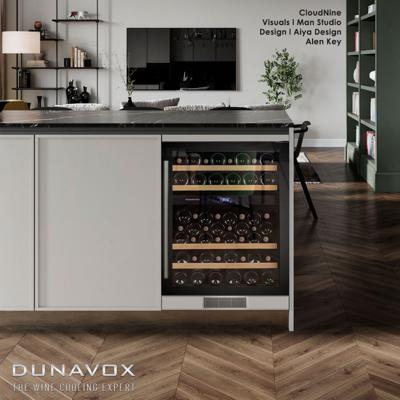 Винный шкаф Dunavox Dunavox DX-53.130DBK/DP арт. ZN-187119