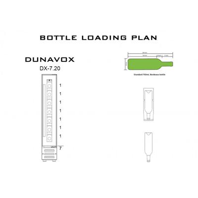 Винный шкаф Dunavox Dunavox DX-7.20SSK/DP арт. ZN-187126