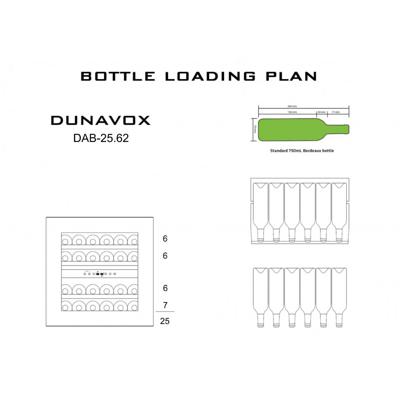 Винный шкаф Dunavox Dunavox DAB-25.62DW.TO арт. ZN-187302