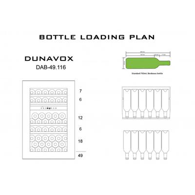 Винный шкаф Dunavox Dunavox DAB-49.116DW.TO арт. ZN-187305