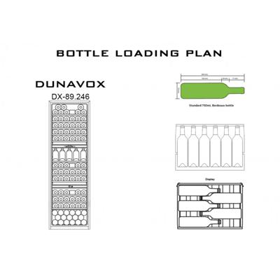 Винный шкаф Dunavox Dunavox DX-89.246TSS арт. ZN-187314