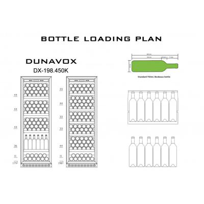 Винный шкаф ЯЯЯ Dunavox DX-198.450K арт. ZN-187338