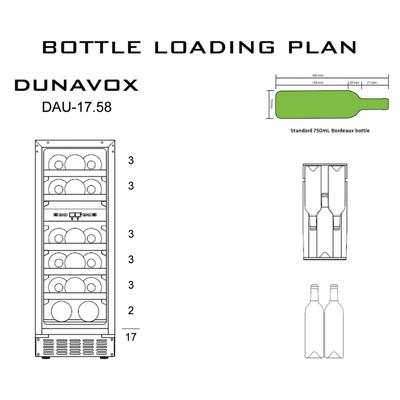 Винный шкаф Dunavox Dunavox DAU-17.58DSS арт. ZN-187348