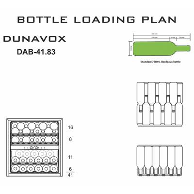 Винный шкаф Dunavox Dunavox DAB-41.83DB арт. ZN-187350