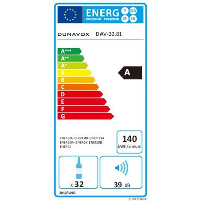 Винный шкаф Dunavox Dunavox DAV-32.81DB.TO арт. ZN-187365