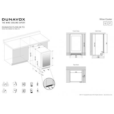 Винный шкаф Dunavox Dunavox DAUF-38.100DB арт. ZN-187502