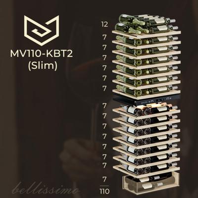 Винный шкаф MEYVEL Meyvel MV110-KBT2 (Slim) арт. ZN-187674