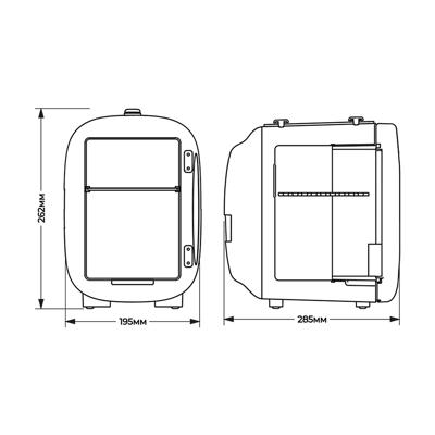 Холодильник MEYVEL Meyvel MB-04HC1W арт. ZN-259489