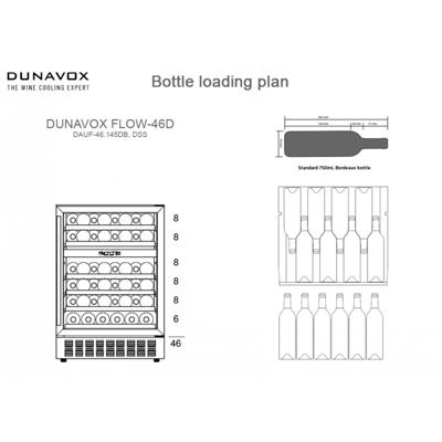 Винный шкаф Dunavox Dunavox DAUF-46.145DMB арт. ZN-324238