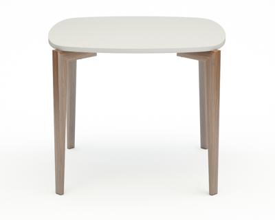 Стол TorySun Стол Smooth Compact обеденный, столешница светло-серая арт. 133