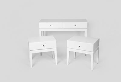 Абажур TorySun Дизайнерский туалетный столик Static Modern, белый, 90Х35 в. 80 арт. 203-90