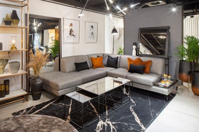 Ковер Carpet decor by Fargotex Ковер Pietra Black Honey 160х230 см арт. C1131