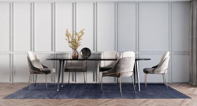 Ковер Carpet decor by Fargotex Ковер Plain Steel Grey 160х230 см арт. C1346