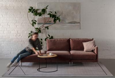Ковер Carpet decor by Fargotex Ковер Linea Gray 160х230 см арт. C1368
