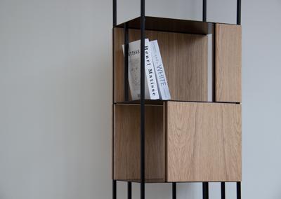 Мебель Ellipsefurniture Сет №1 из панелей для стеллажа Stripe (натуральный дуб) арт. HU010210090201
