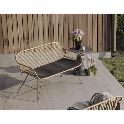 Комплект Bergenson Bjorn Кушетка vetle bent, 125х68х81 см, ротанг арт. BB0000480