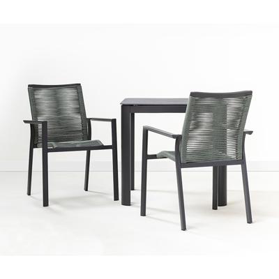 Стол Bergenson Bjorn Стол обеденный leif, 80х80 см, темно-серый арт. BB0000470