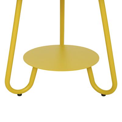 Стол журнальный Bergenson Bjorn Столик stian, D50 см, желтый арт. BB0000465