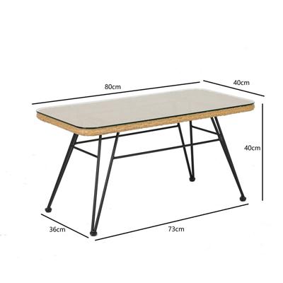 Комплект Bergenson Bjorn Столик vetle, 80х40 см арт. BB0000481
