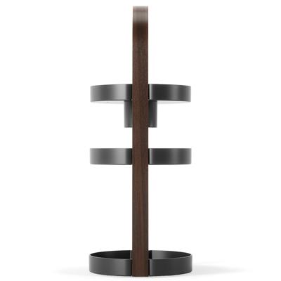 Остальные предметы Umbra Органайзер для косметики bellwood, 20х50 см, черный/орех арт. 1015098-048
