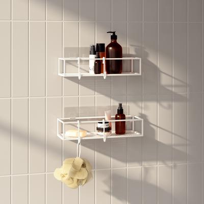 Полка Umbra Набор из 2-х полок для ванной cubiko, белые арт. 1018615-660