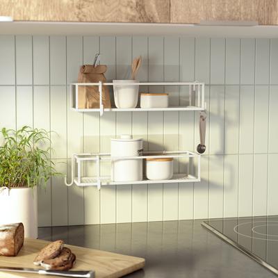 Полка Umbra Набор из 2-х полок для ванной cubiko, белые арт. 1018615-660