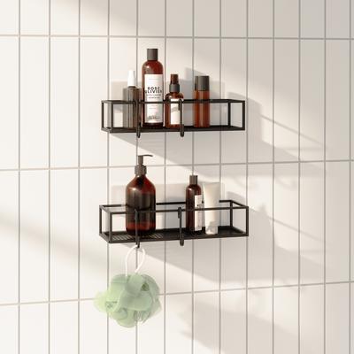 Полка Umbra Набор из 2-х полок для ванной cubiko, черные арт. 1018615-040