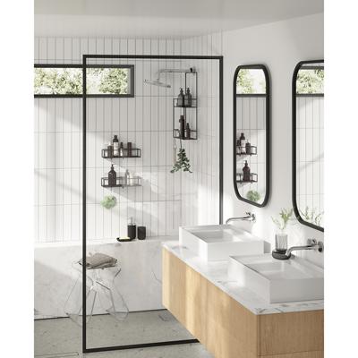 Полка Umbra Набор из 2-х полок для ванной cubiko, черные арт. 1018615-040