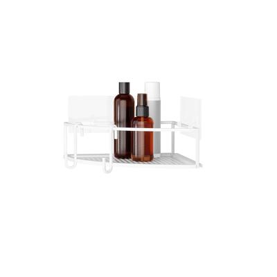 Полка Umbra Набор из 2-х угловых полок для ванной cubiko, белые арт. 1018616-660