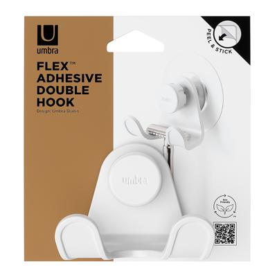Остальные предметы Umbra Крючок универсальный flex adhesive, белый арт. 1021302-660