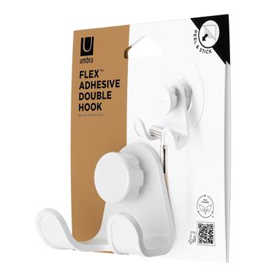 Остальные предметы Umbra Крючок универсальный flex adhesive, белый арт. 1021302-660