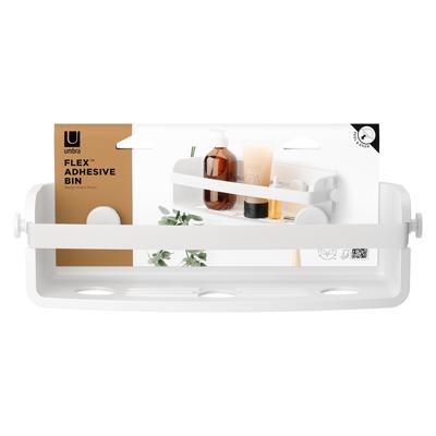 Остальные предметы Umbra Органайзер для душа flex adhesive, белый арт. 1021300-660